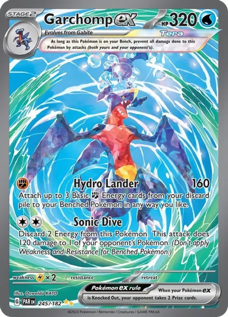 Garchomp ex in Paradox Rift